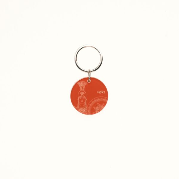 Μπρελόκ plexiglass Λάβαρο κόκκινο