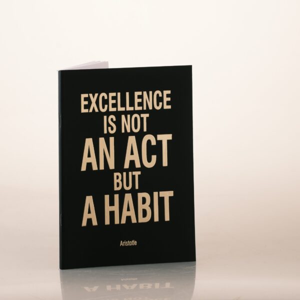 Metallic Black Notebook