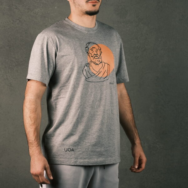 Plato T-Shirt Gray